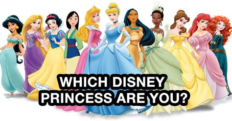 quiz on which disney princess you are